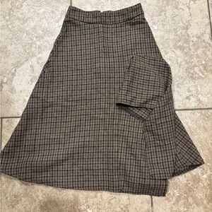 Joyfolie Plaid Maxi skirt EUC 4